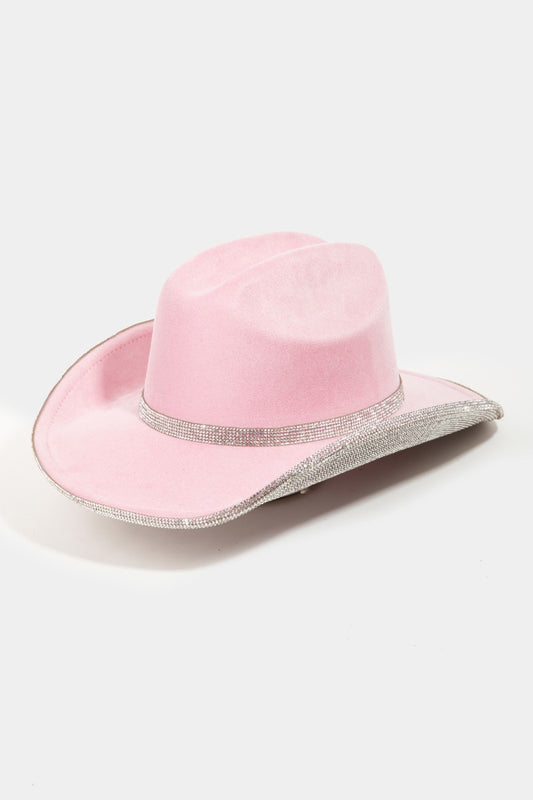 Magnolia Majesty Faux Suede Hat