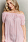 Picnic Dreams Off-Shoulder Mini Dress